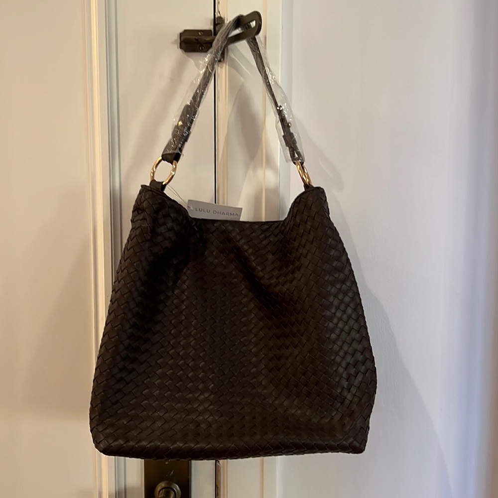 NWT Lulu Dharma weaved Bag